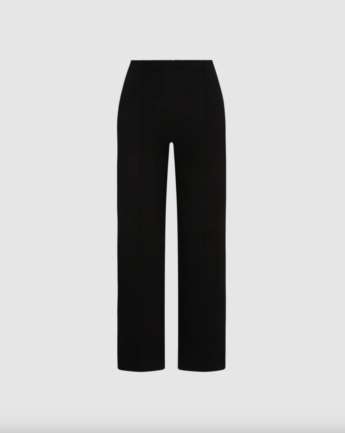 Ripley Rader Pont Knit Straight Leg Crop in Black