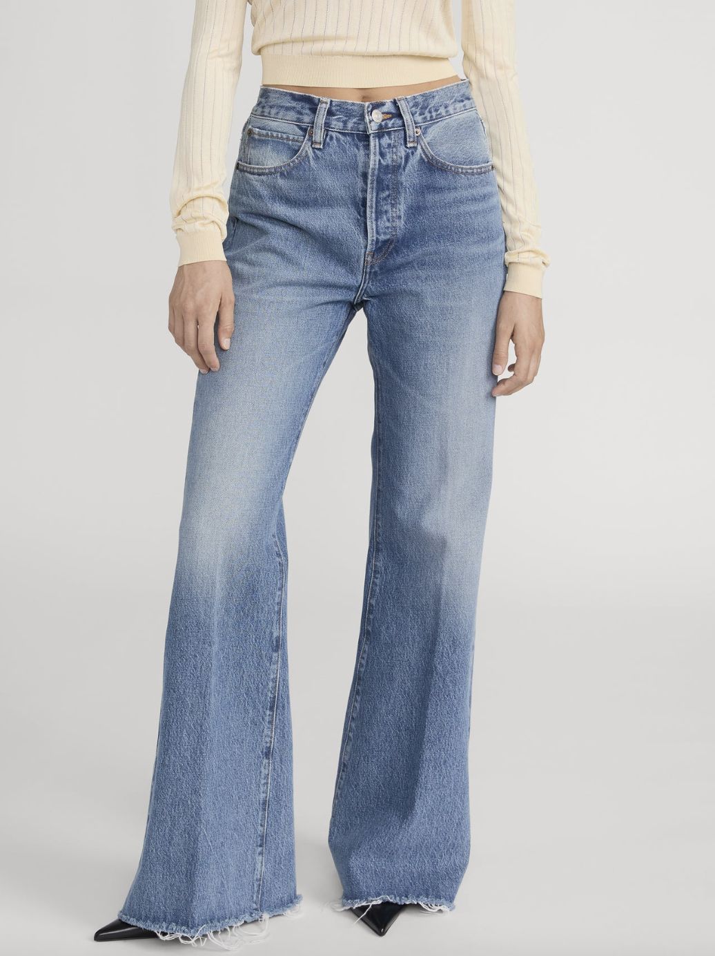 Frame The Lax Jean in Numeral Raw