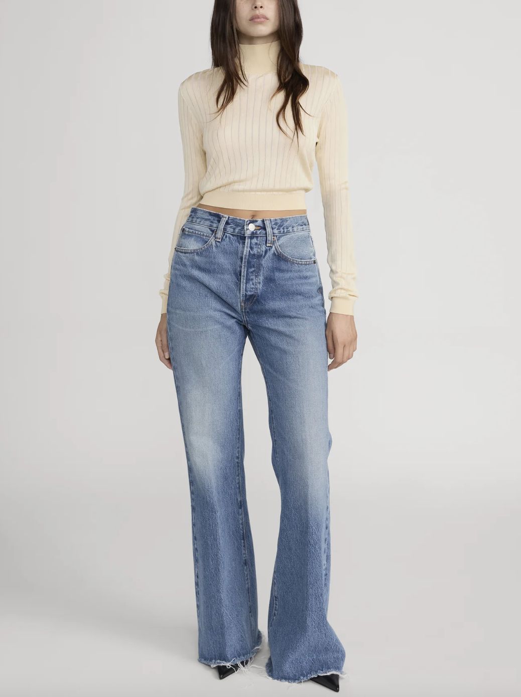 Frame The Lax Jean in Numeral Raw