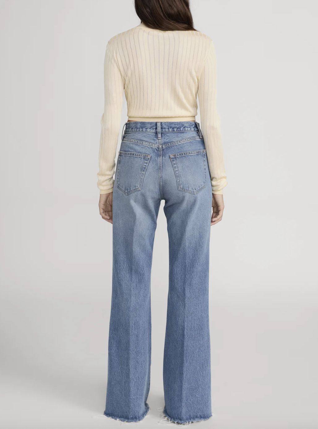 Frame The Lax Jean in Numeral Raw