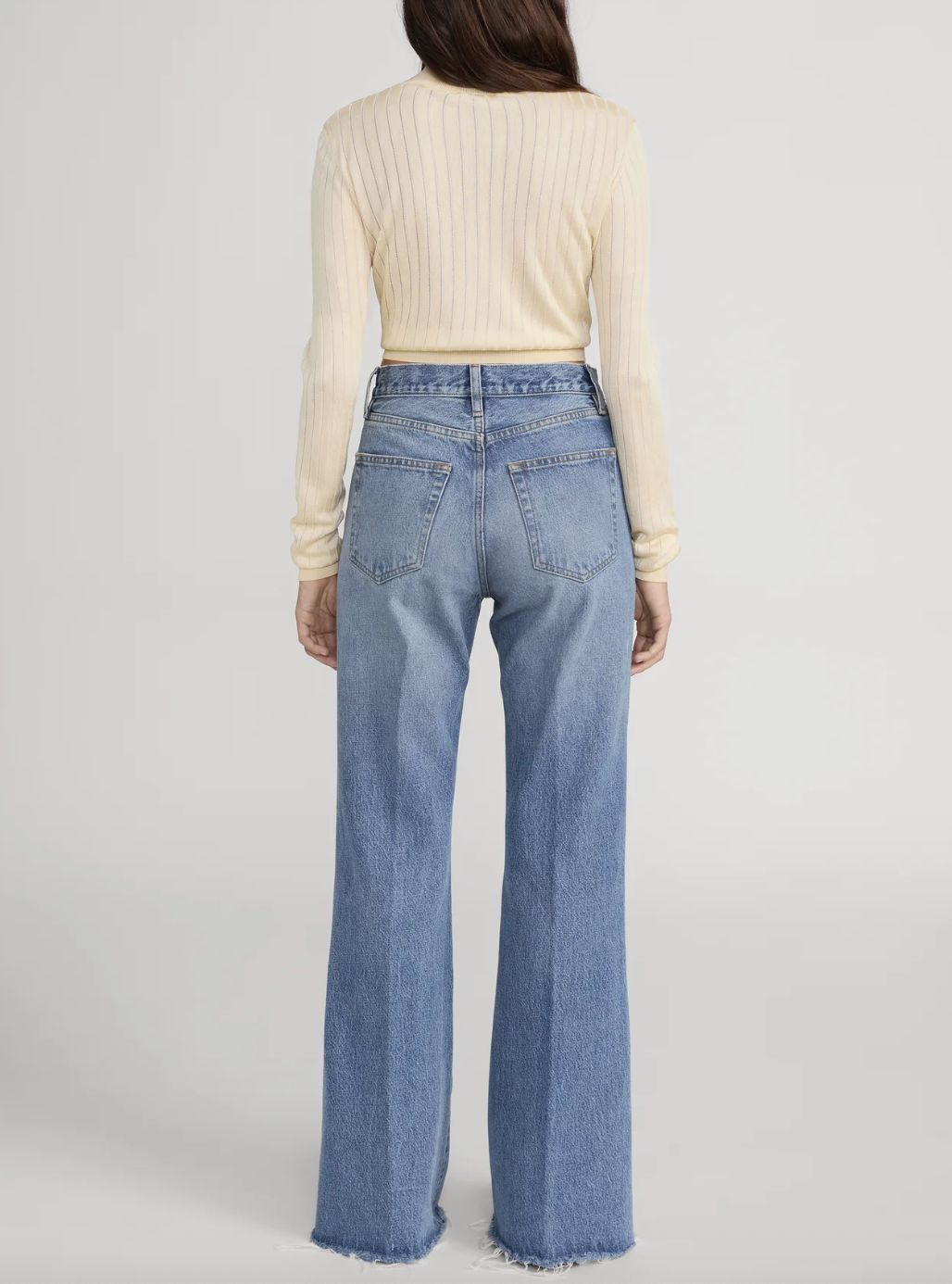 Frame The Lax Jean in Numeral Raw