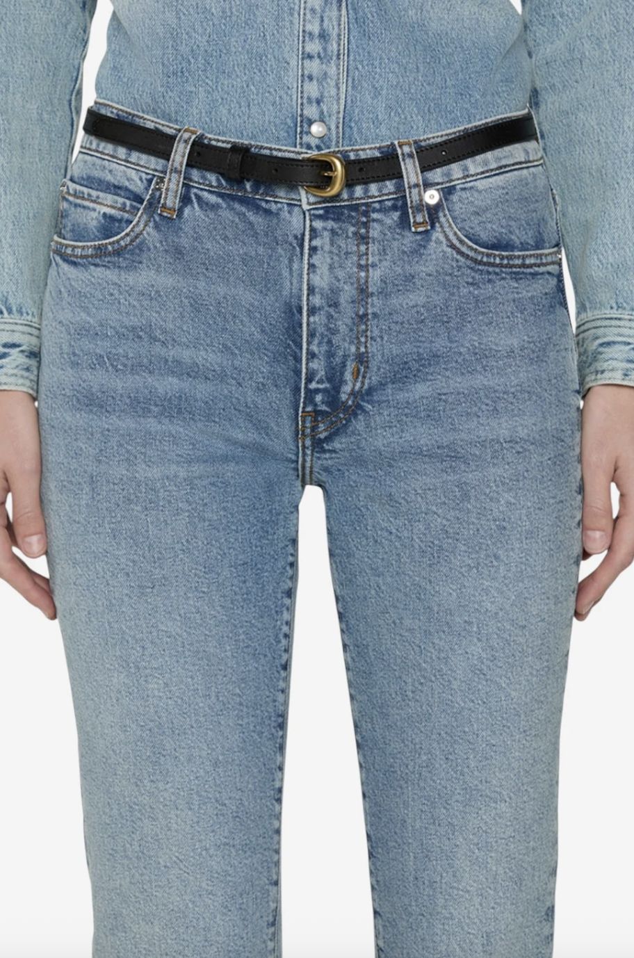 Frame The Borrowed Jean in Birdie