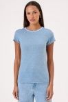 Goldie Short Sleeve Stitch Tip Ringer Tee