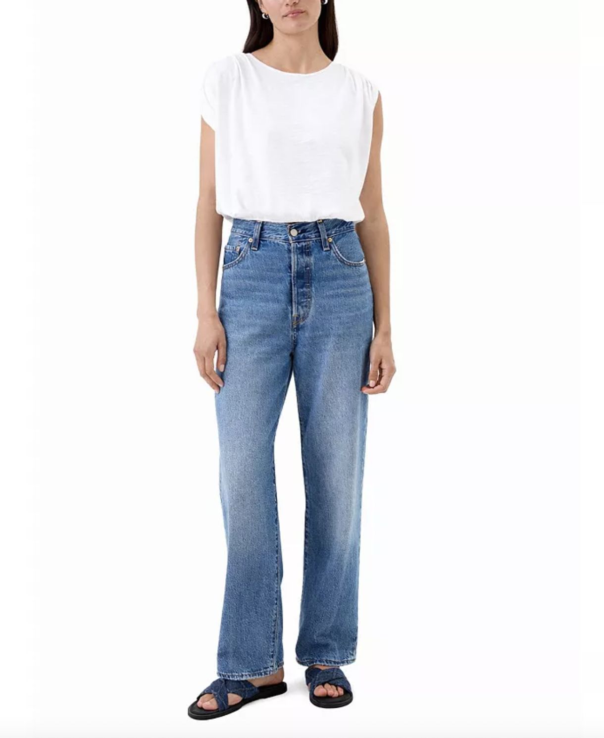 Goldie Mariana Crop Ruched