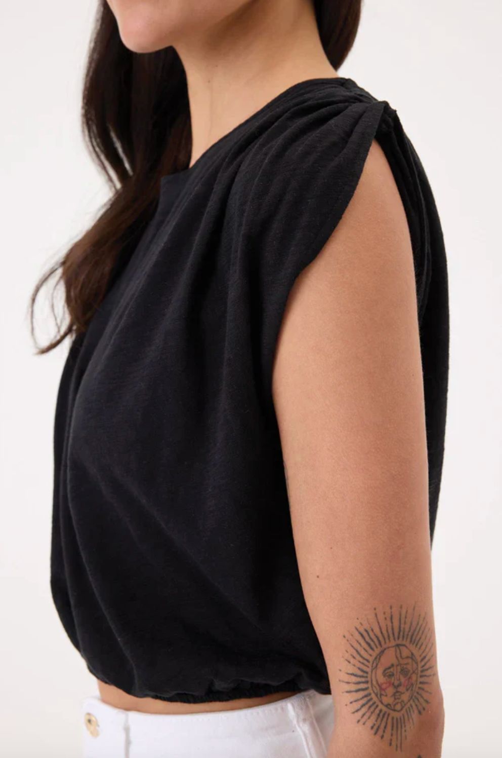 Goldie Mariana Crop Ruched