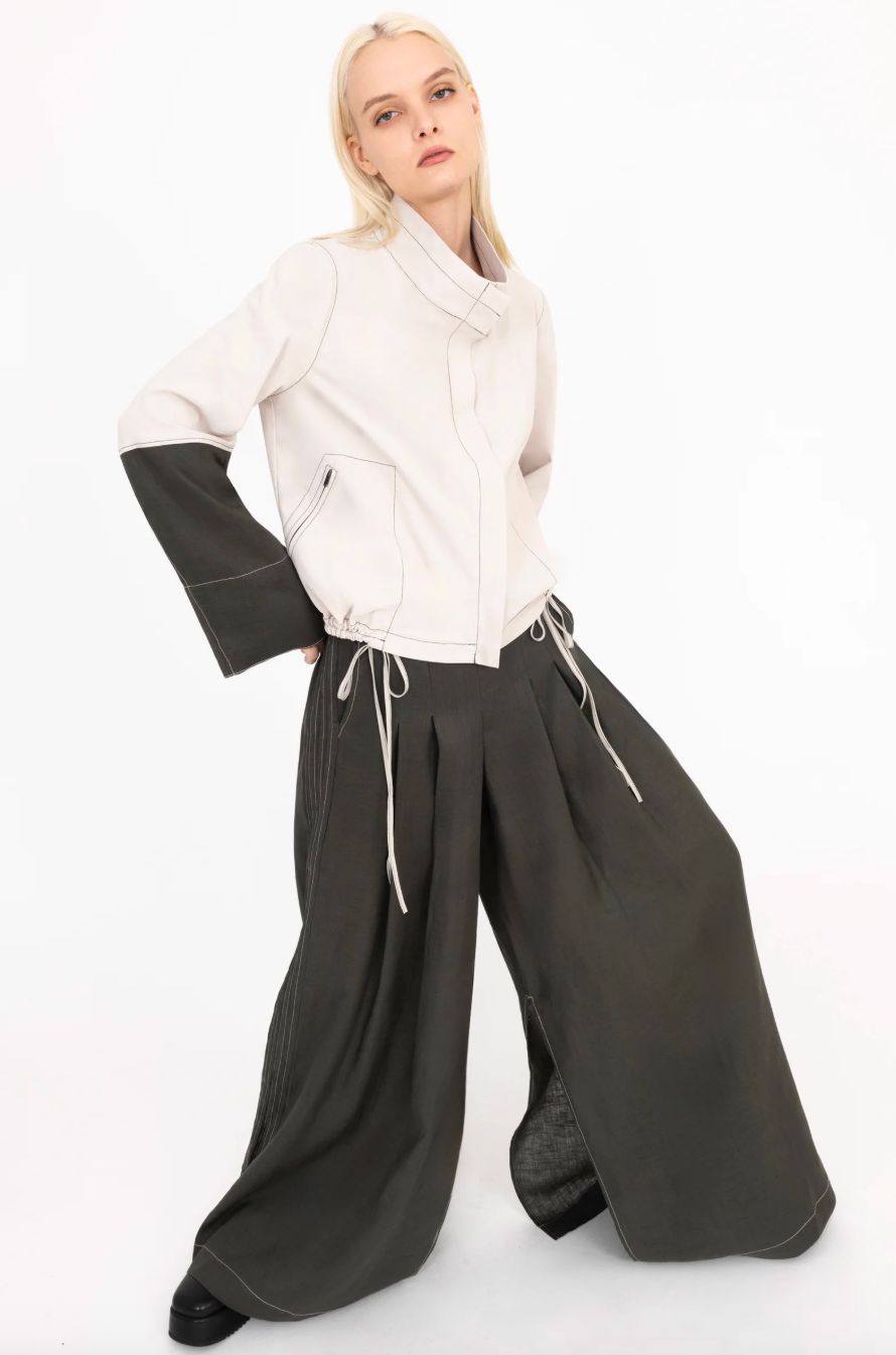 Elaine Kim Dalea Pant in Pine