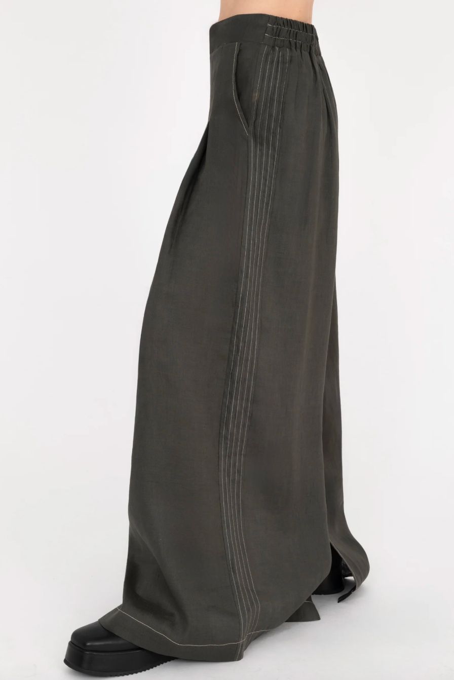 Elaine Kim Dalea Pant in Pine