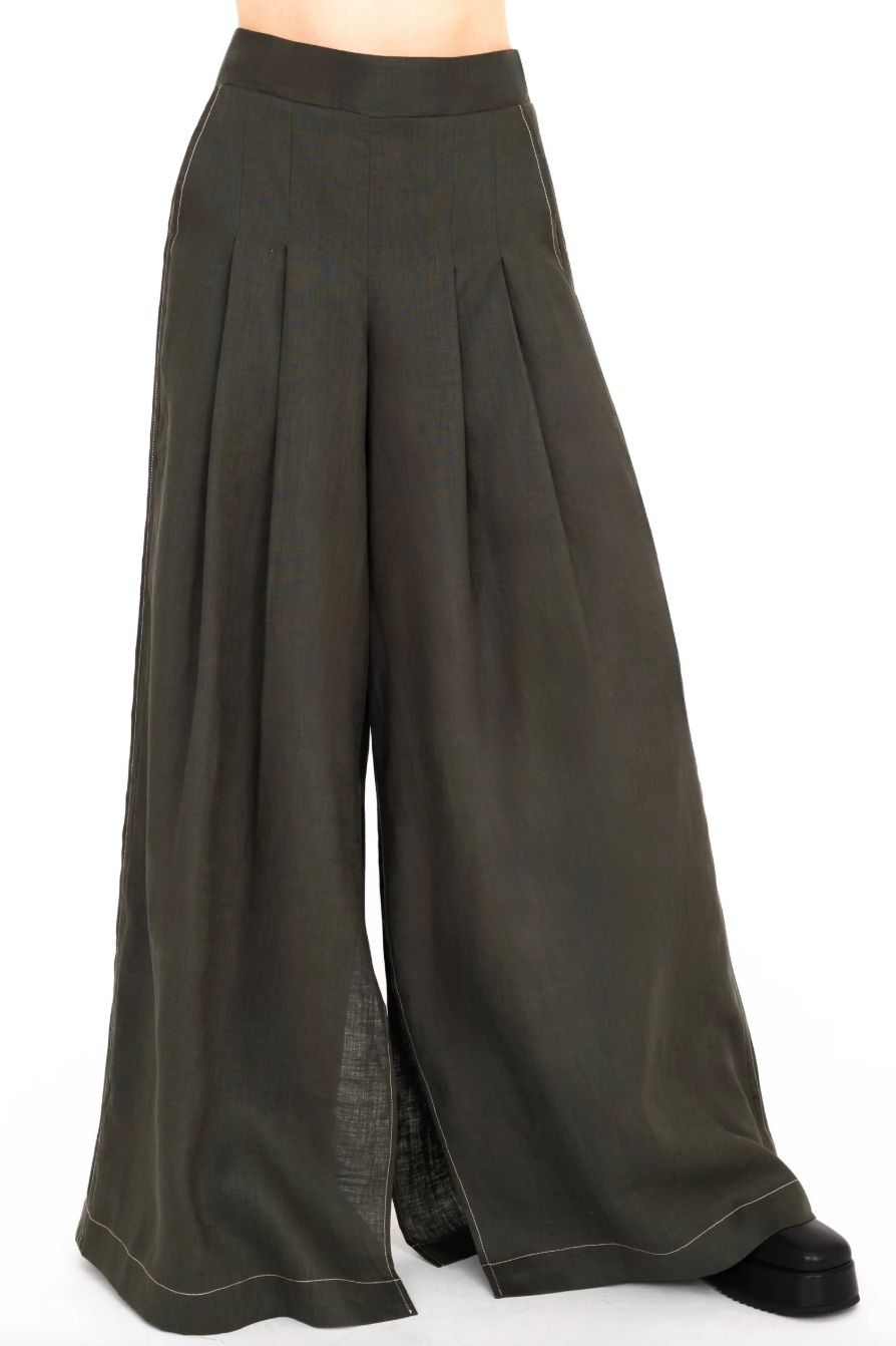 Elaine Kim Dalea Pant in Pine