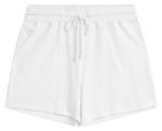 Goldie Terry Short with Pockets, Color: White, Size: XS