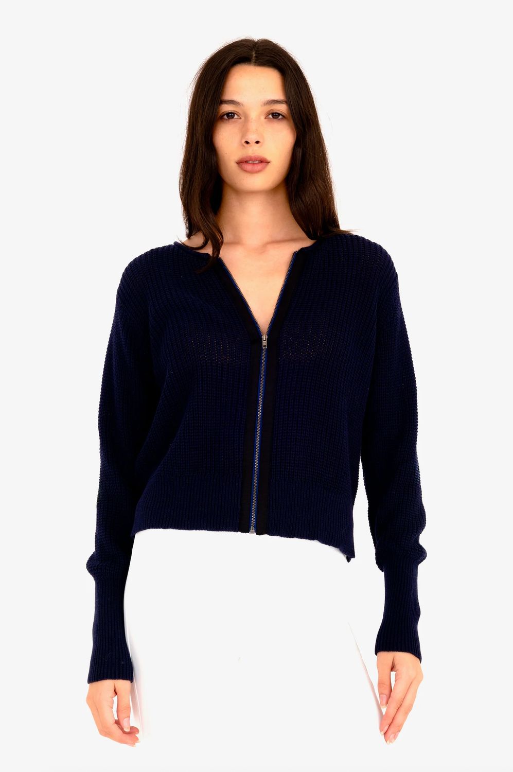 Elaine Kim Devin Zip-up Cardigan