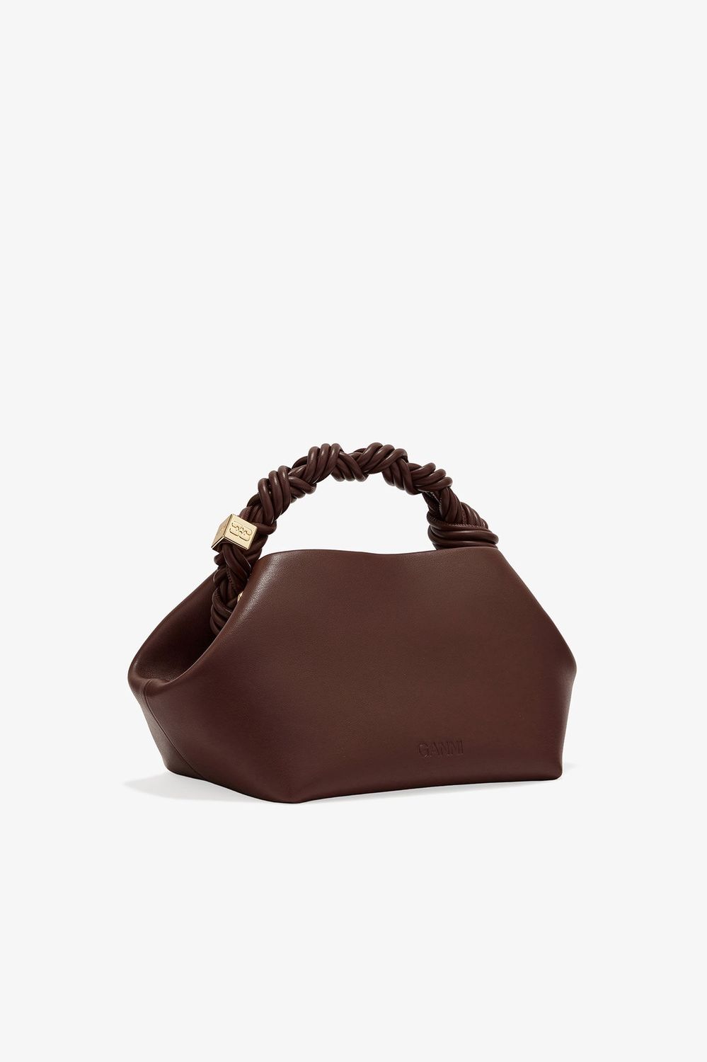 Ganni Small Bou Bag Chocolate Fondant