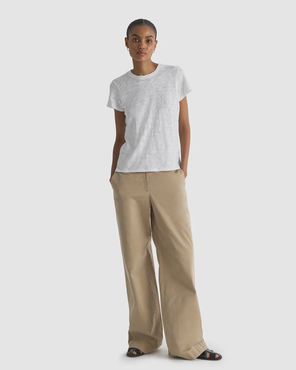 ATM Slub Jersey Crew Neck Schoolboy Tee