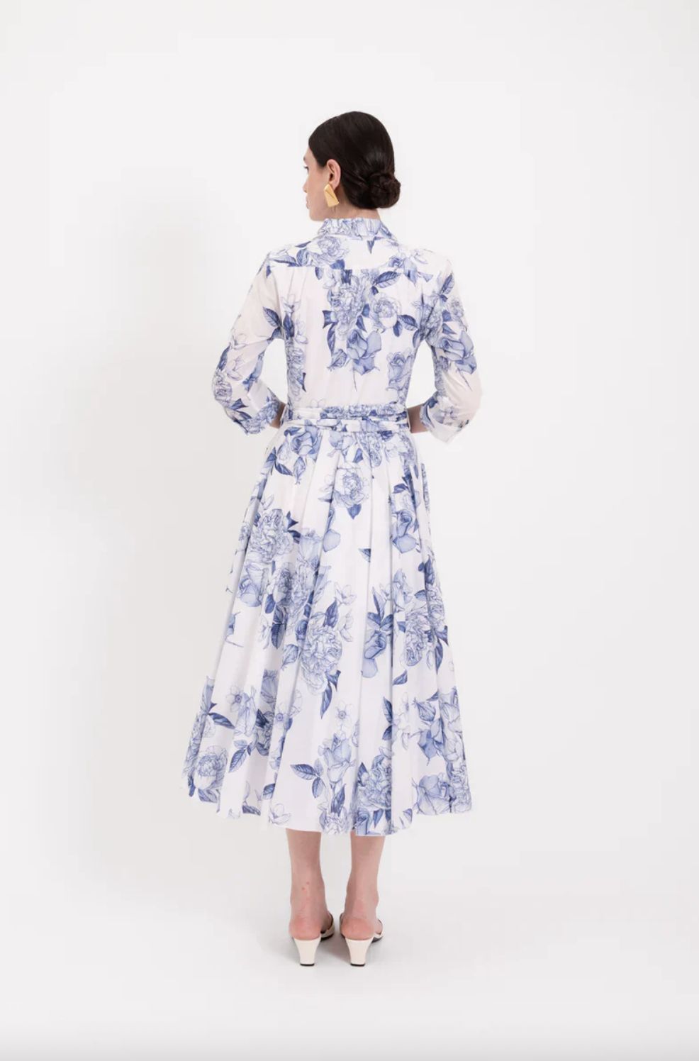Lavi Blue Floral Dress