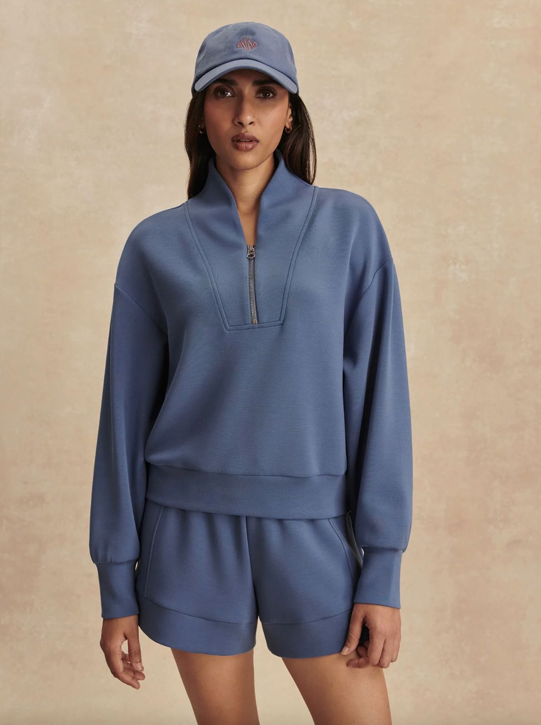 Varley Davidson Sweatshirt in Bijou