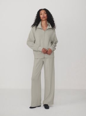 Varley Wide Leg Pant in Blue Clay 30"