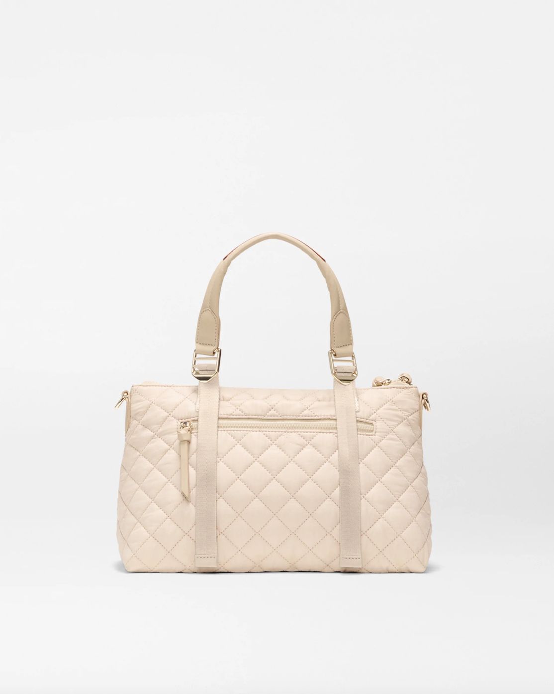 MZ Wallace Small Park Satchel in Buff