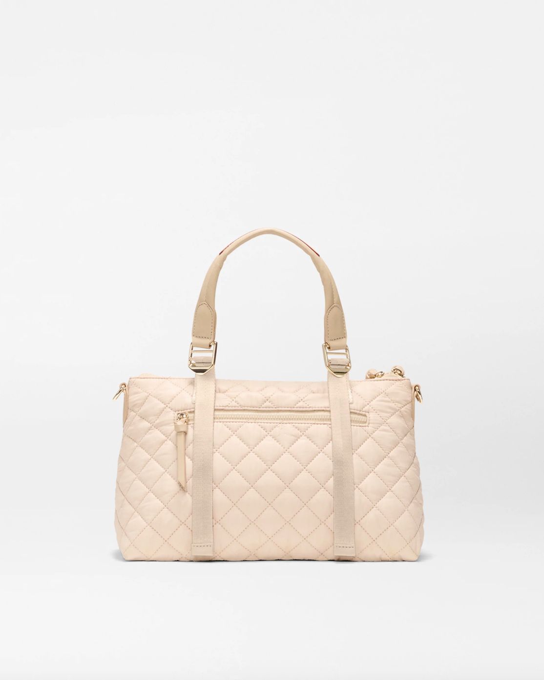 MZ Wallace Small Park Satchel in Buff