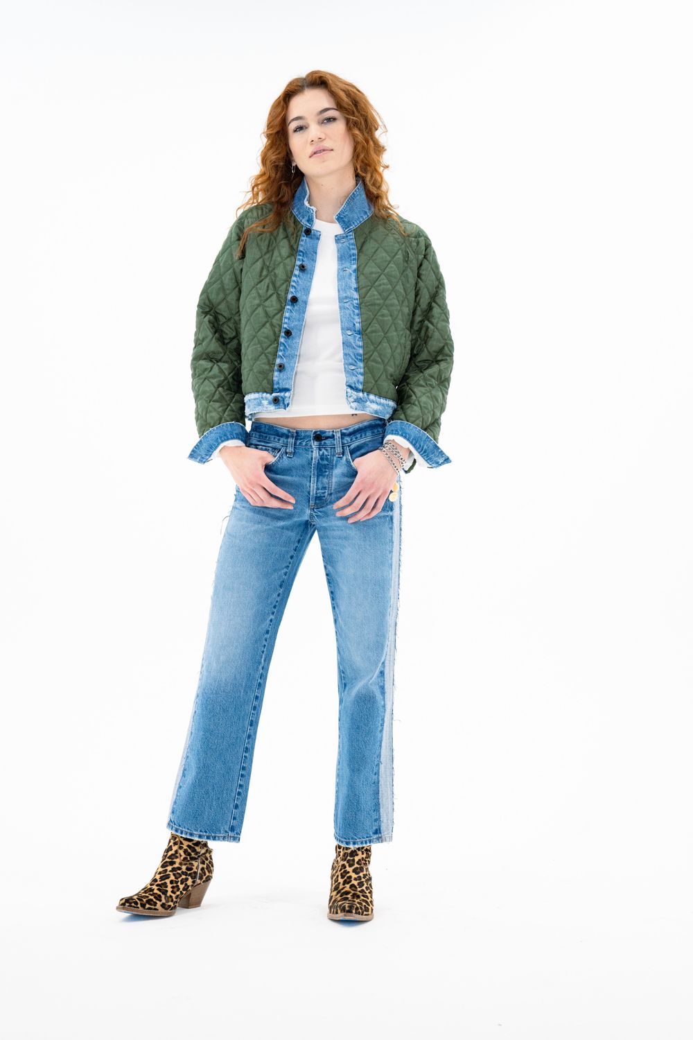 ASKK NY Bleeker Street Liner, Color: Blondie, Size: XS