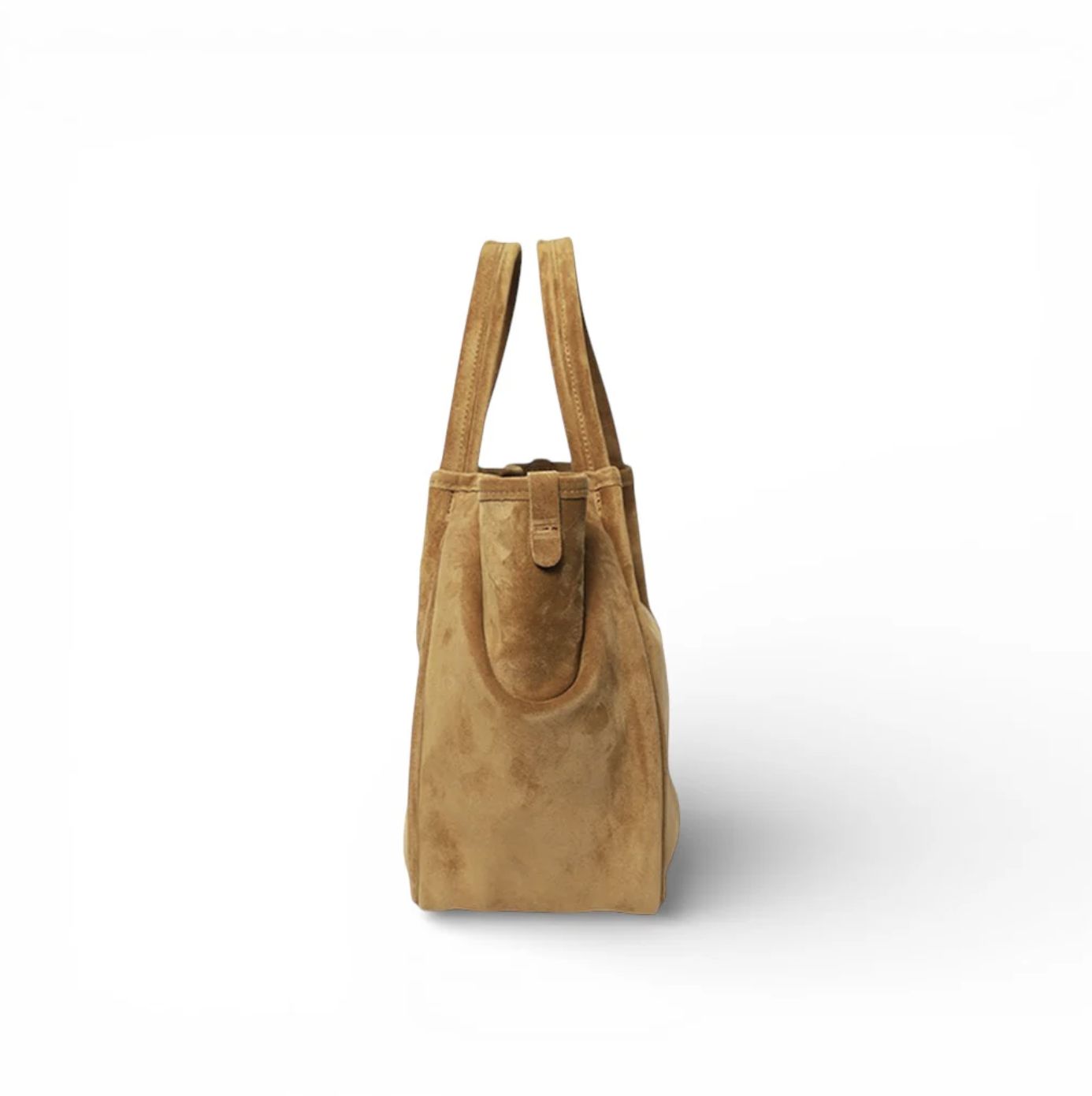 Oliveve Vittoria Pane Suede Tote