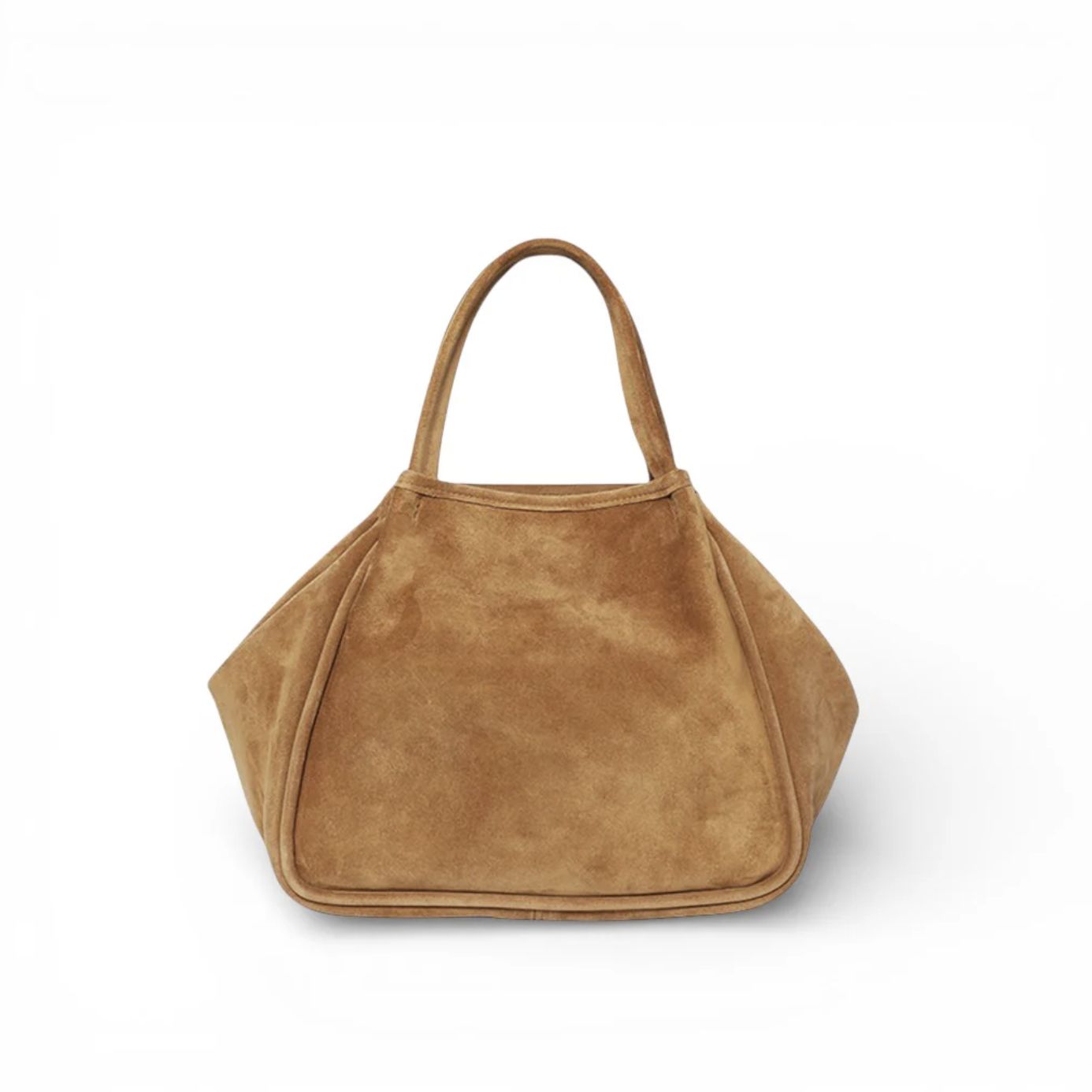 Oliveve Vittoria Pane Suede Tote