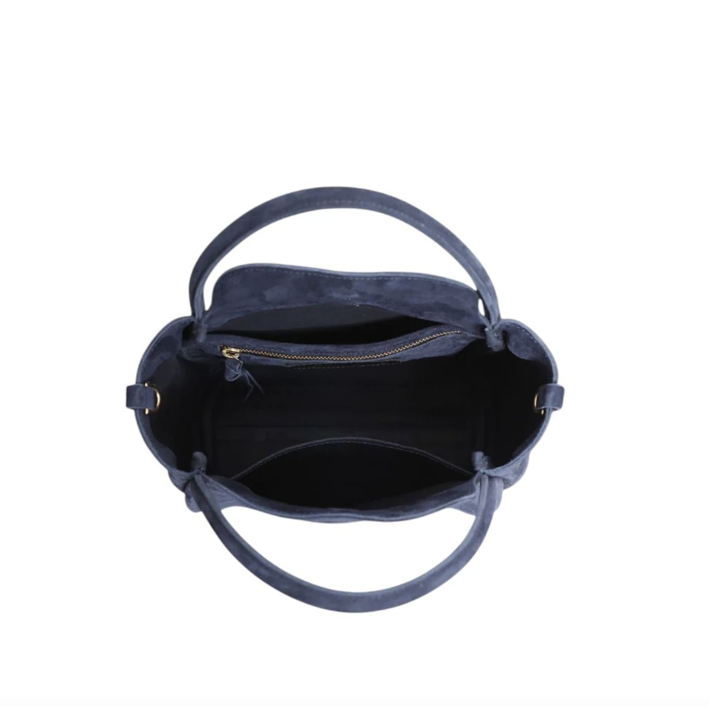 Oliveve Serena Satchel in Midnight Suede