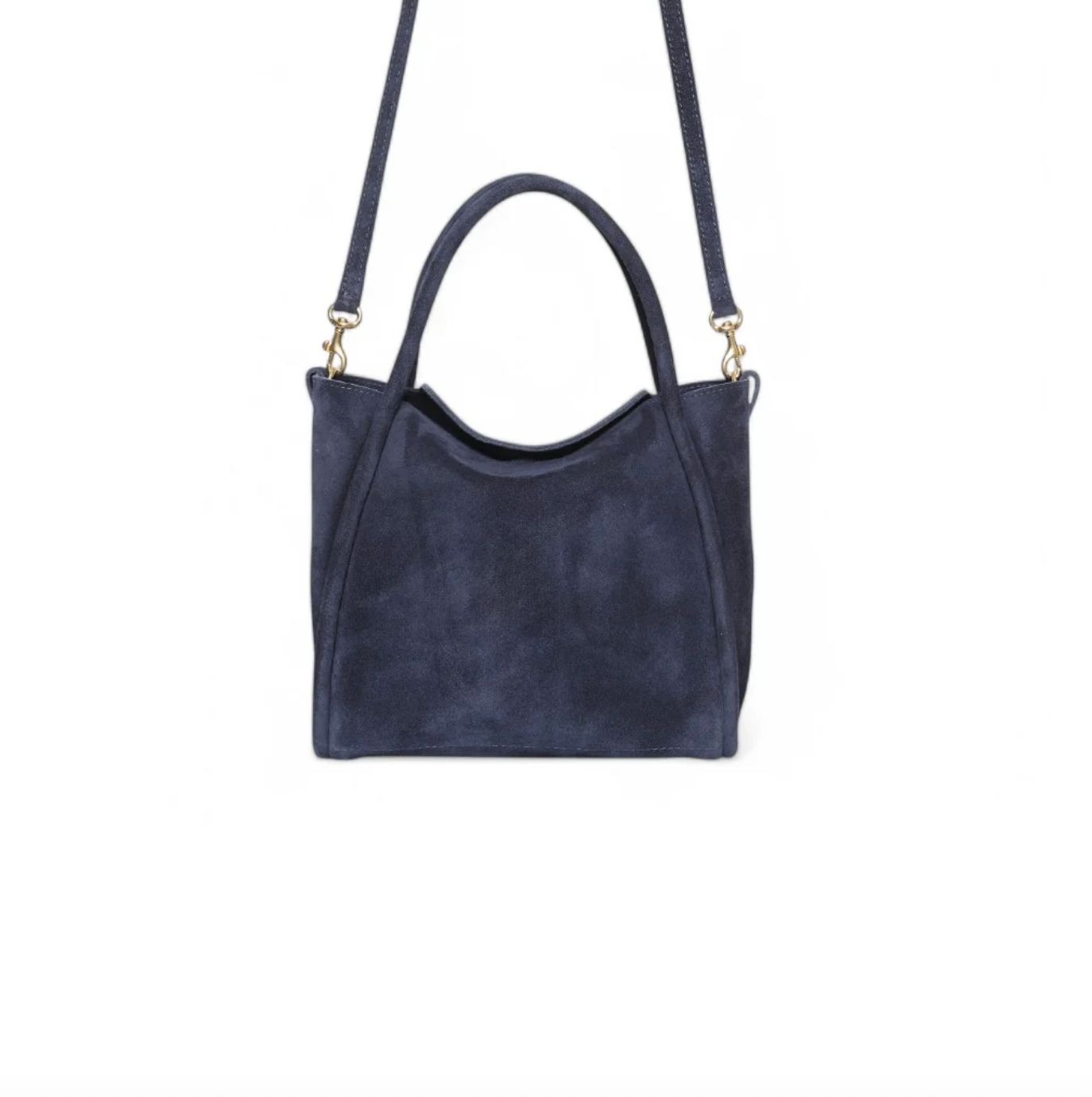 Oliveve Serena Satchel in Midnight Suede