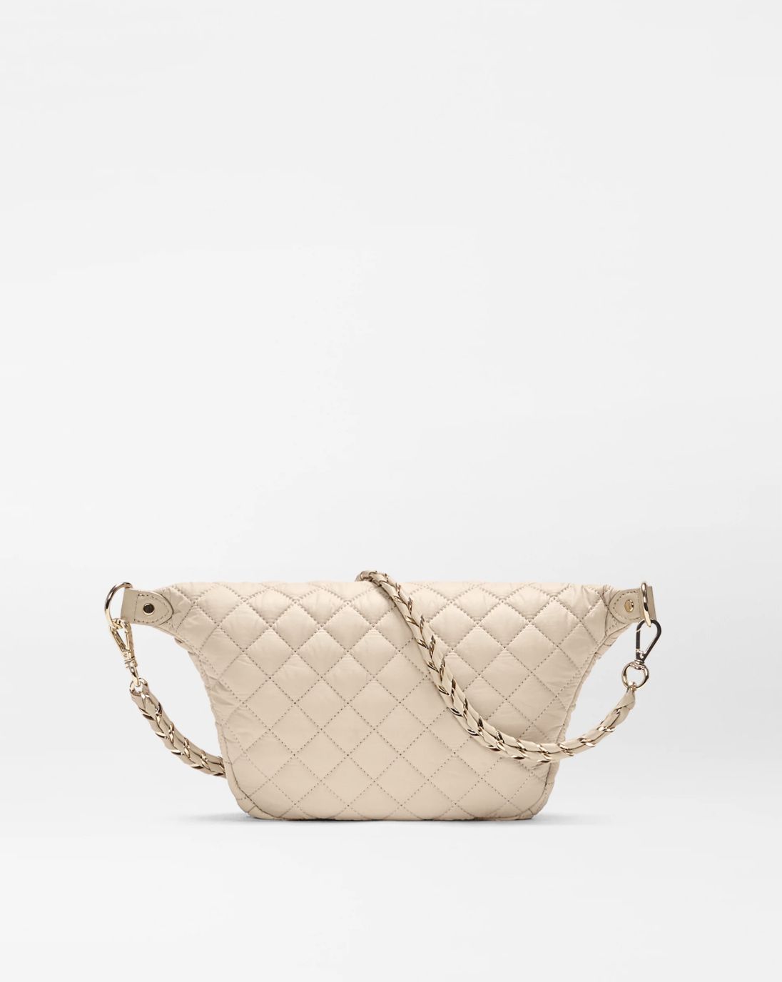 MZ Wallace Small Crosby Sling Bag in Buff