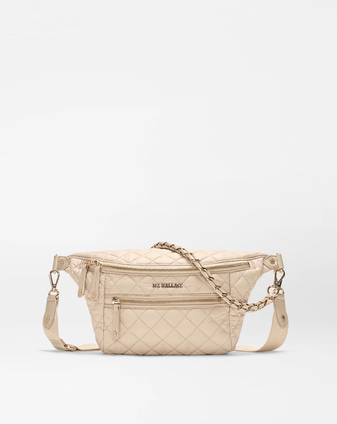 MZ Wallace Small Crosby Sling Bag in Buff MZ Wallace Small Crosby Sling Bag in Buff