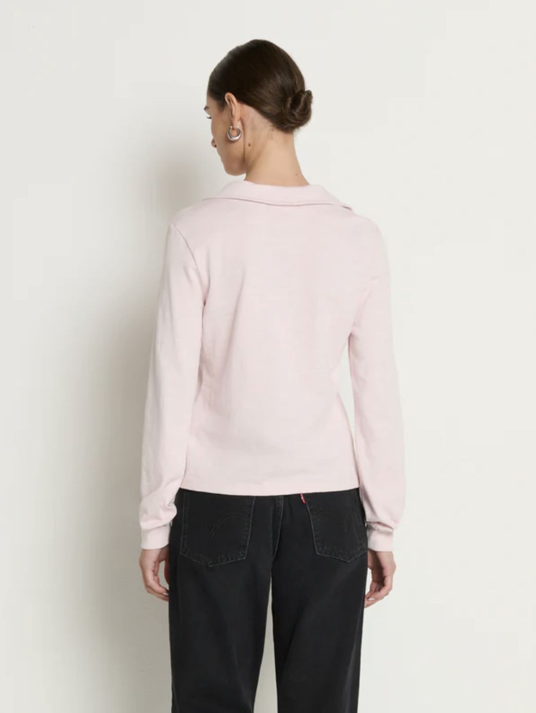 Nation Kimberley Long Sleeve Polo Tee