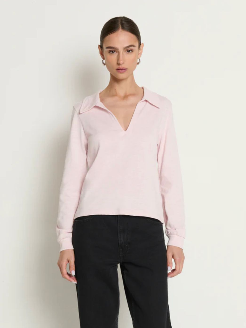 Nation Kimberley Long Sleeve Polo Tee