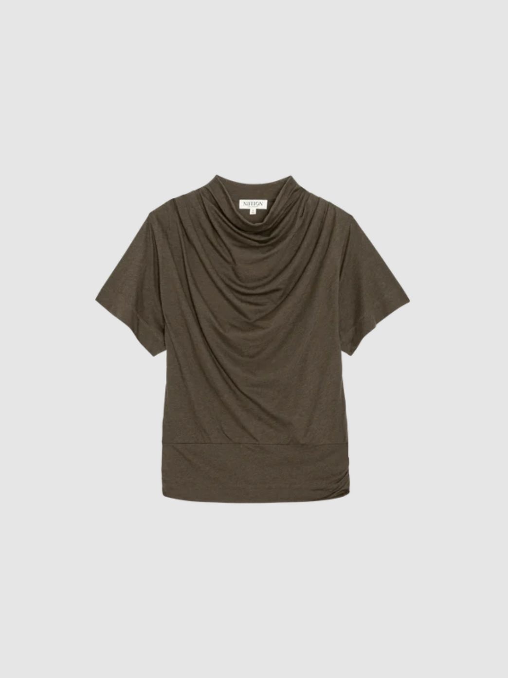 Nation Daryl Cowl Neck Tee