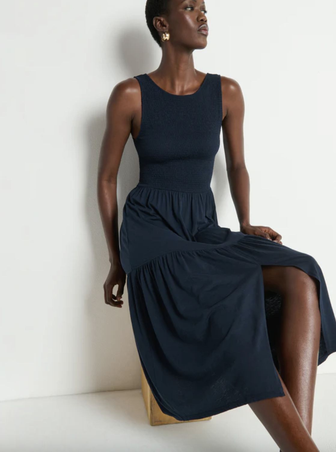 Nation Clementine Midi Dress