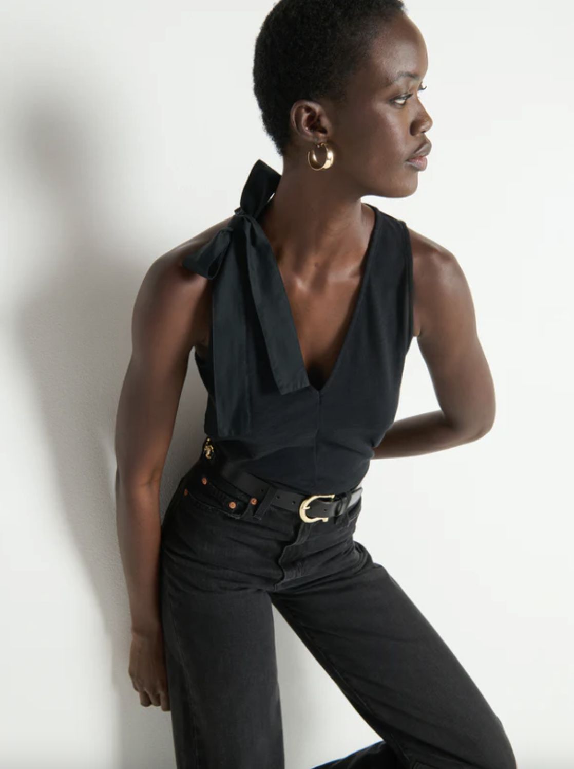 Nation Daniella Tank in Black