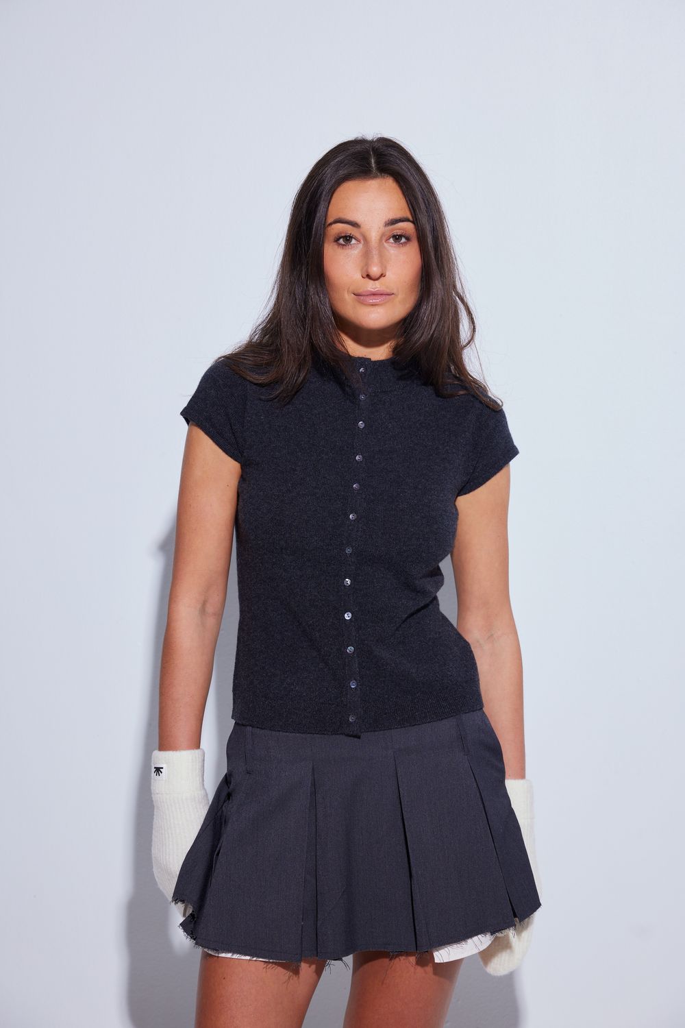 Colorush Avoriaz Fitted Button Tee