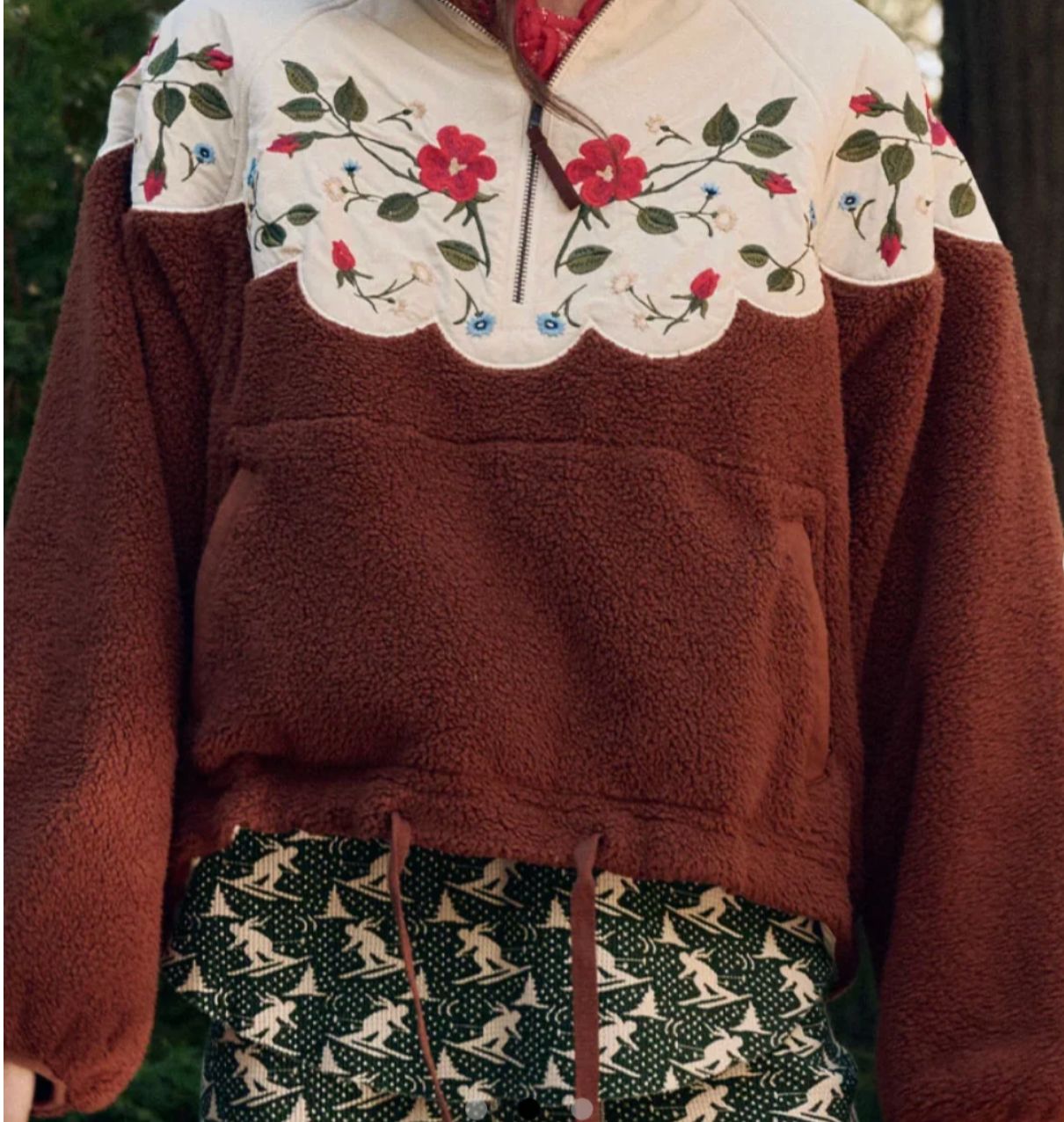 The Great The Plush Wildflower Pullover