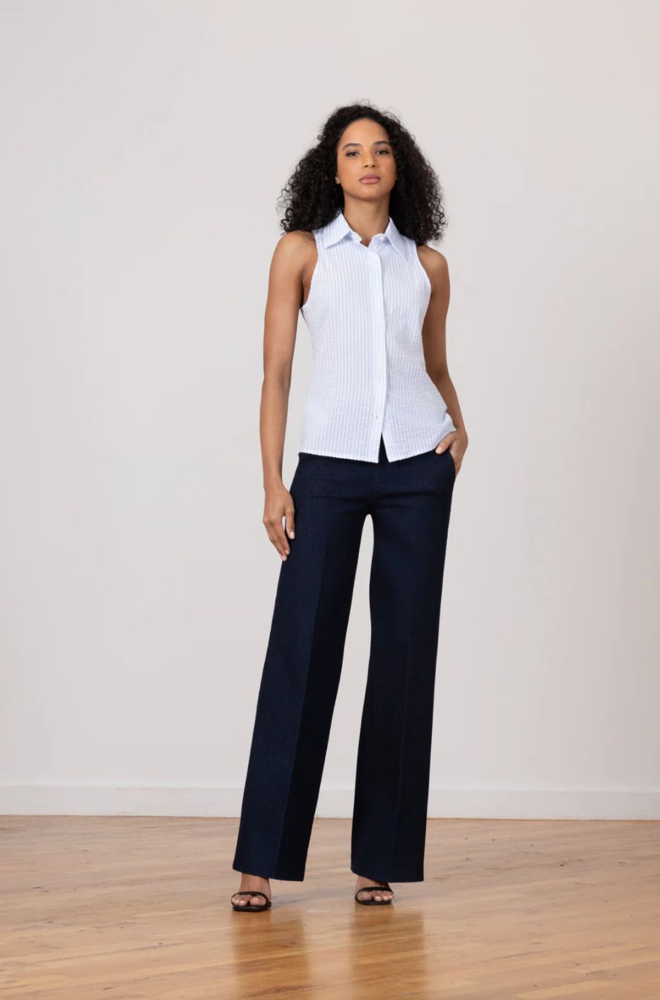 Avenue Montaigne Carla in Dark Denim