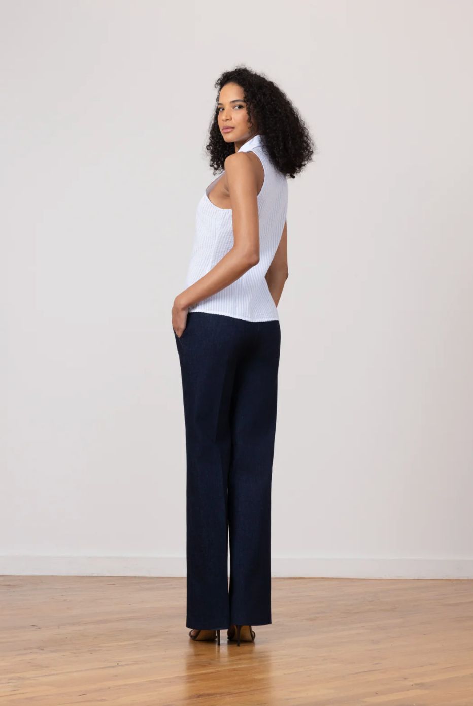 Avenue Montaigne Carla in Dark Denim