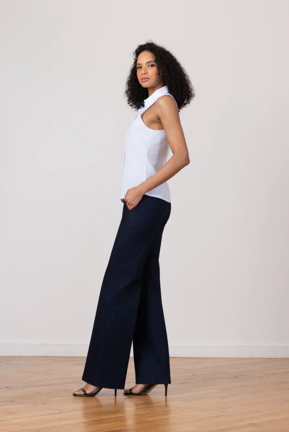 Avenue Montaigne Carla in Dark Denim