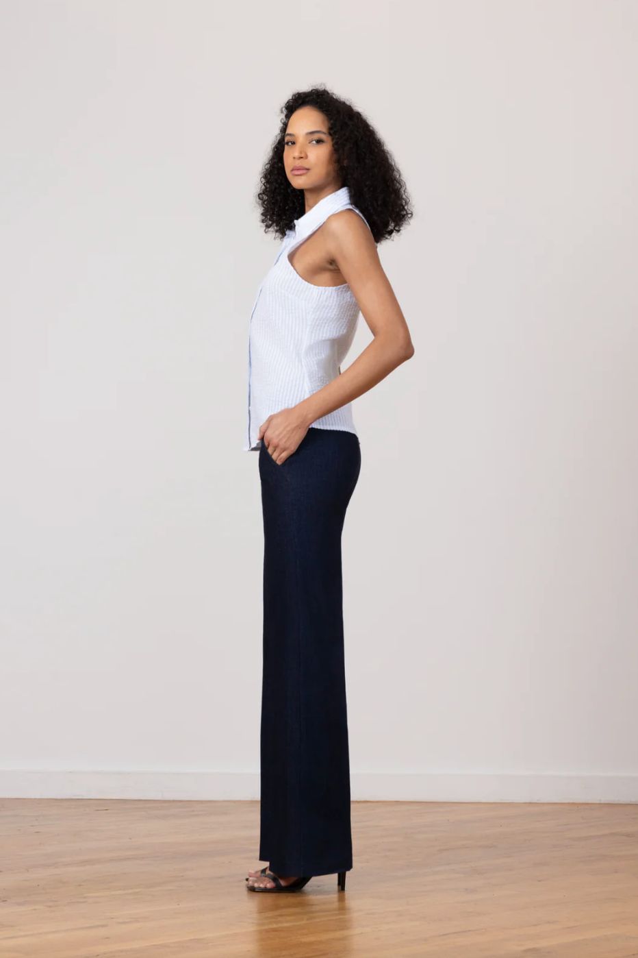 Avenue Montaigne Carla in Dark Denim