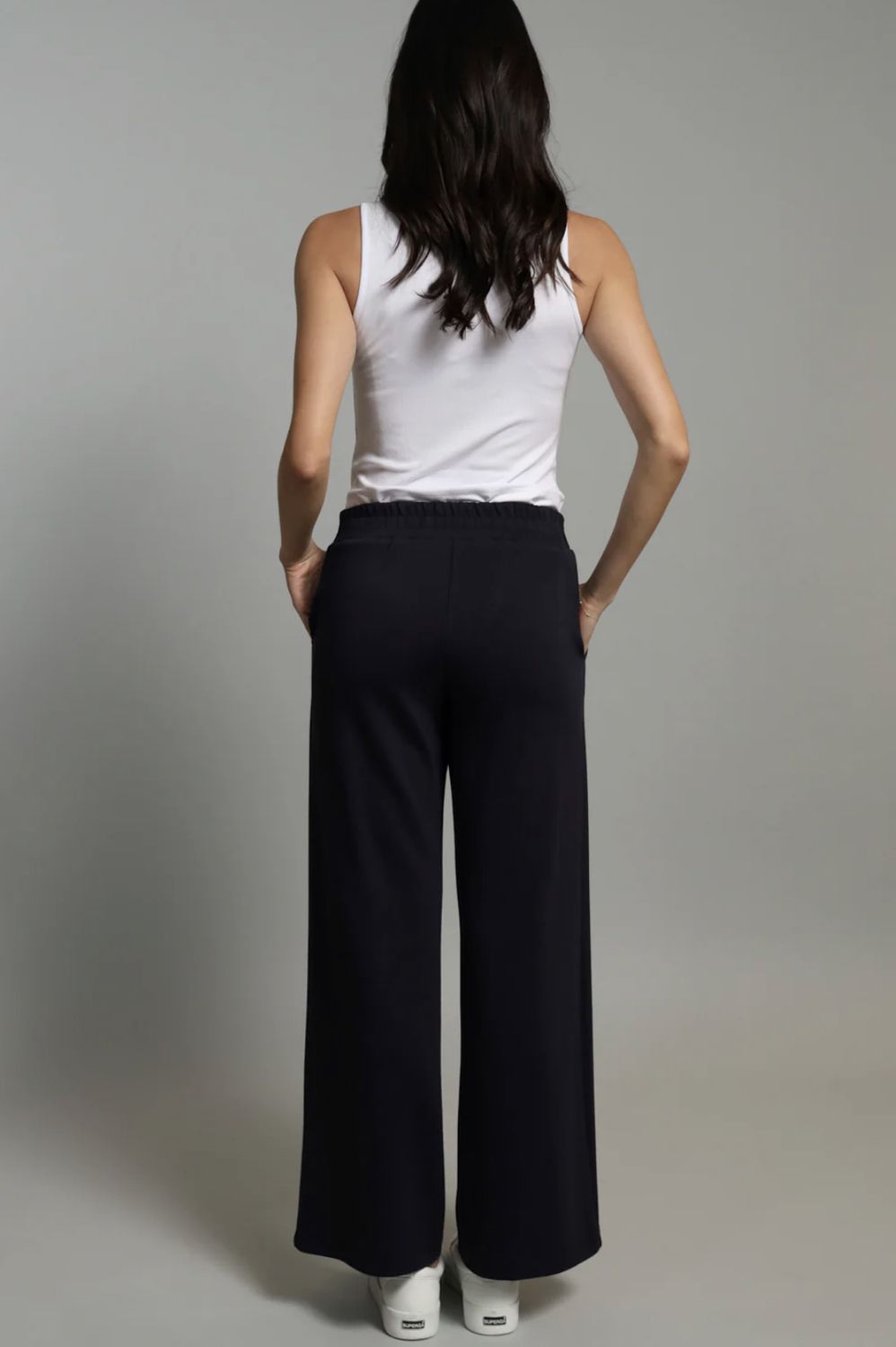 Lola &amp; Sophie Scuba Pant in Navy