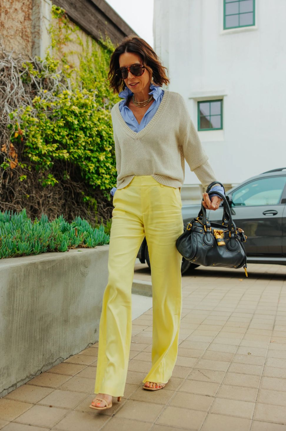 KMJ Quarantina Chambray Blouse