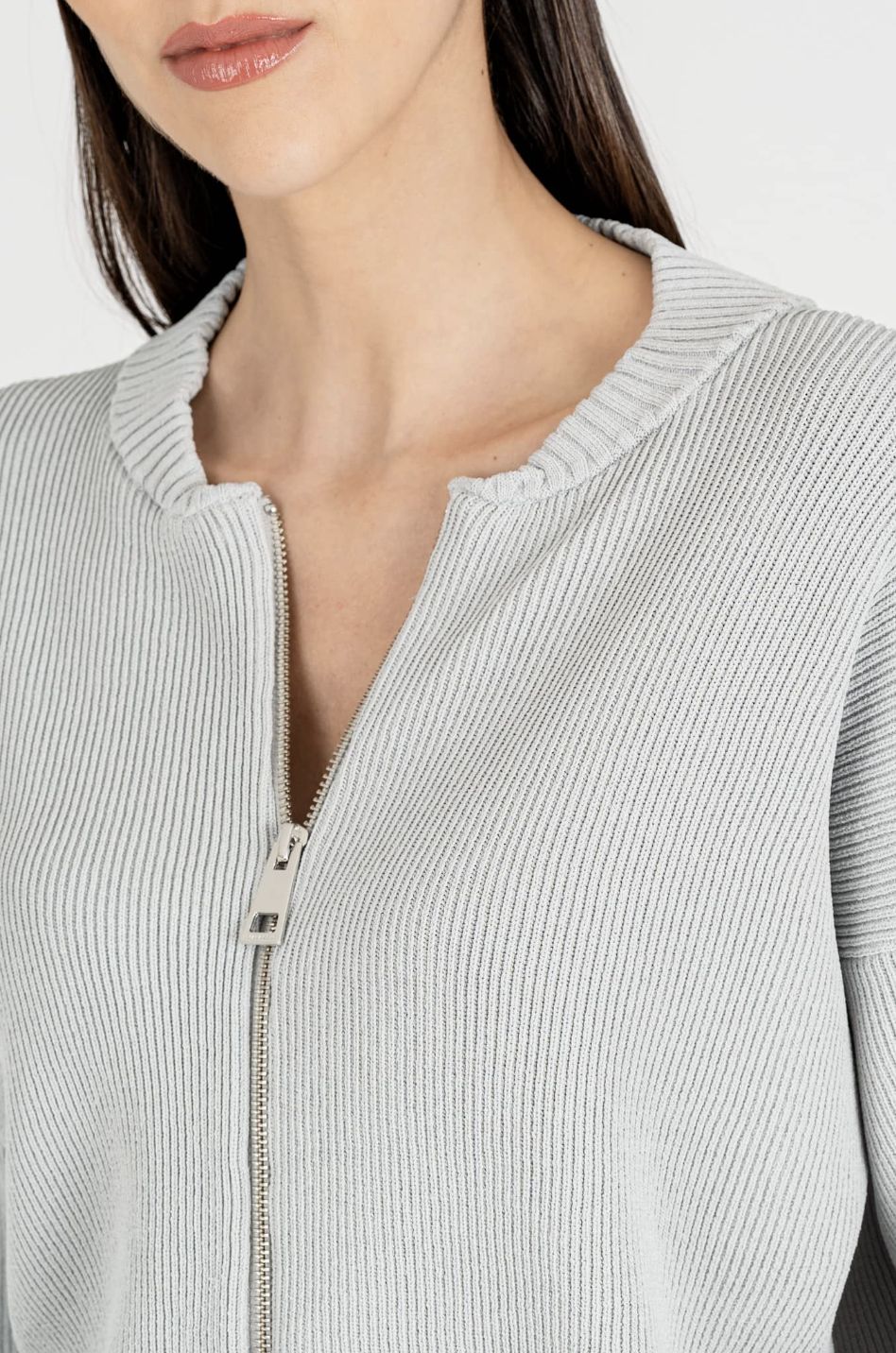 Liviana Conti Double Zip Cardigan