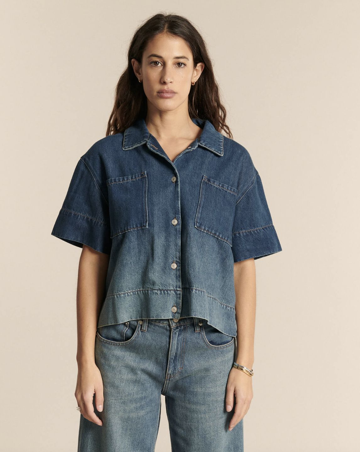 Labdip Dover Tencel Denim Shirt