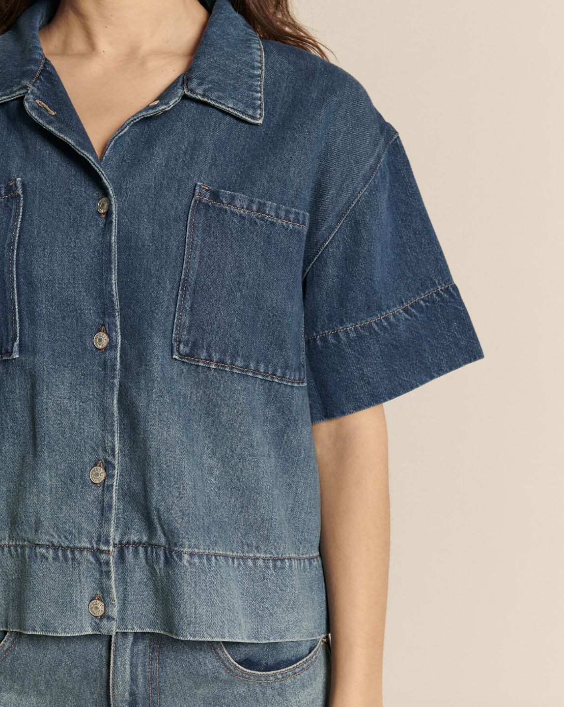 Labdip Dover Tencel Denim Shirt