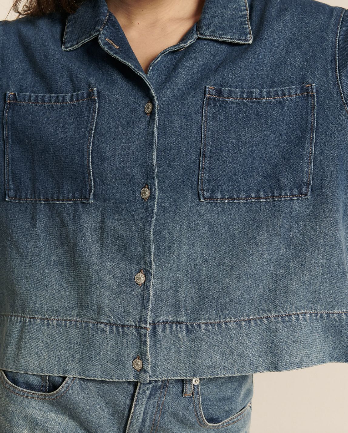 Labdip Dover Tencel Denim Shirt