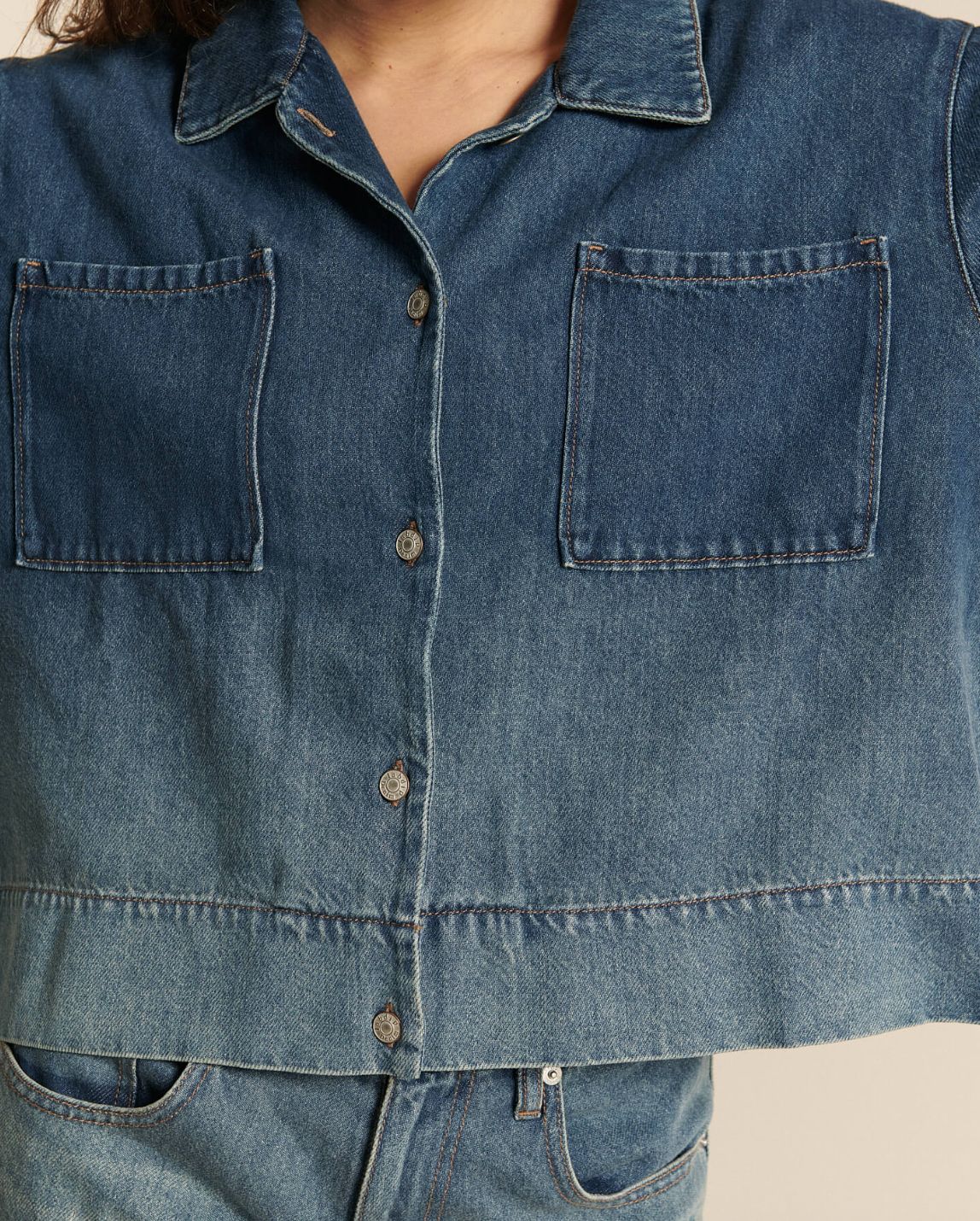 Labdip Dover Tencel Denim Shirt