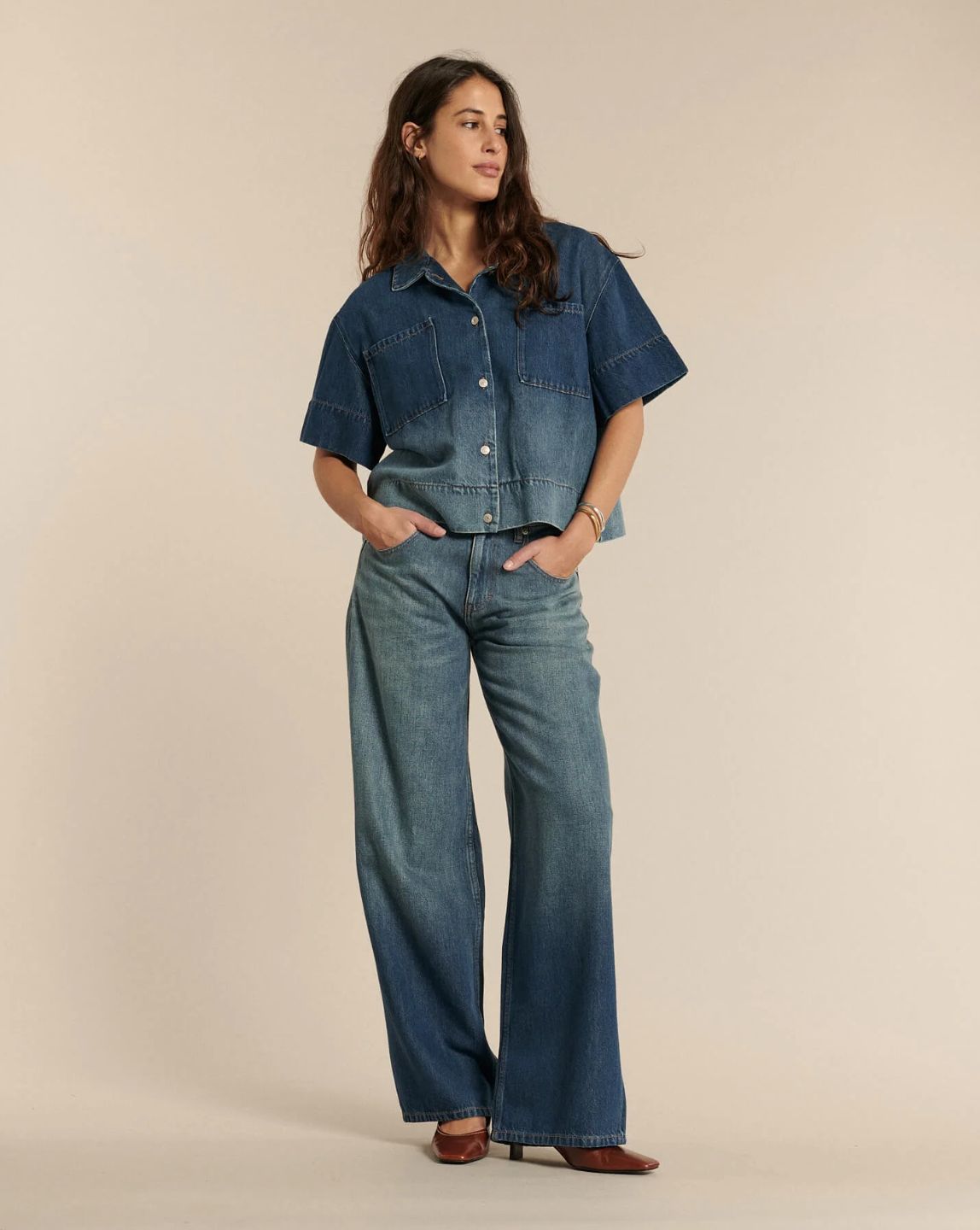 Labdip Dover Tencel Denim Shirt