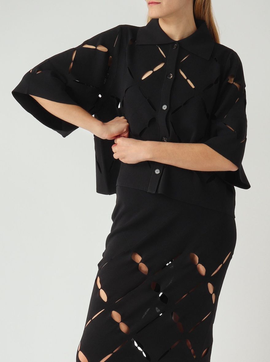 Liviana Conti Miranda Cardigan In Black