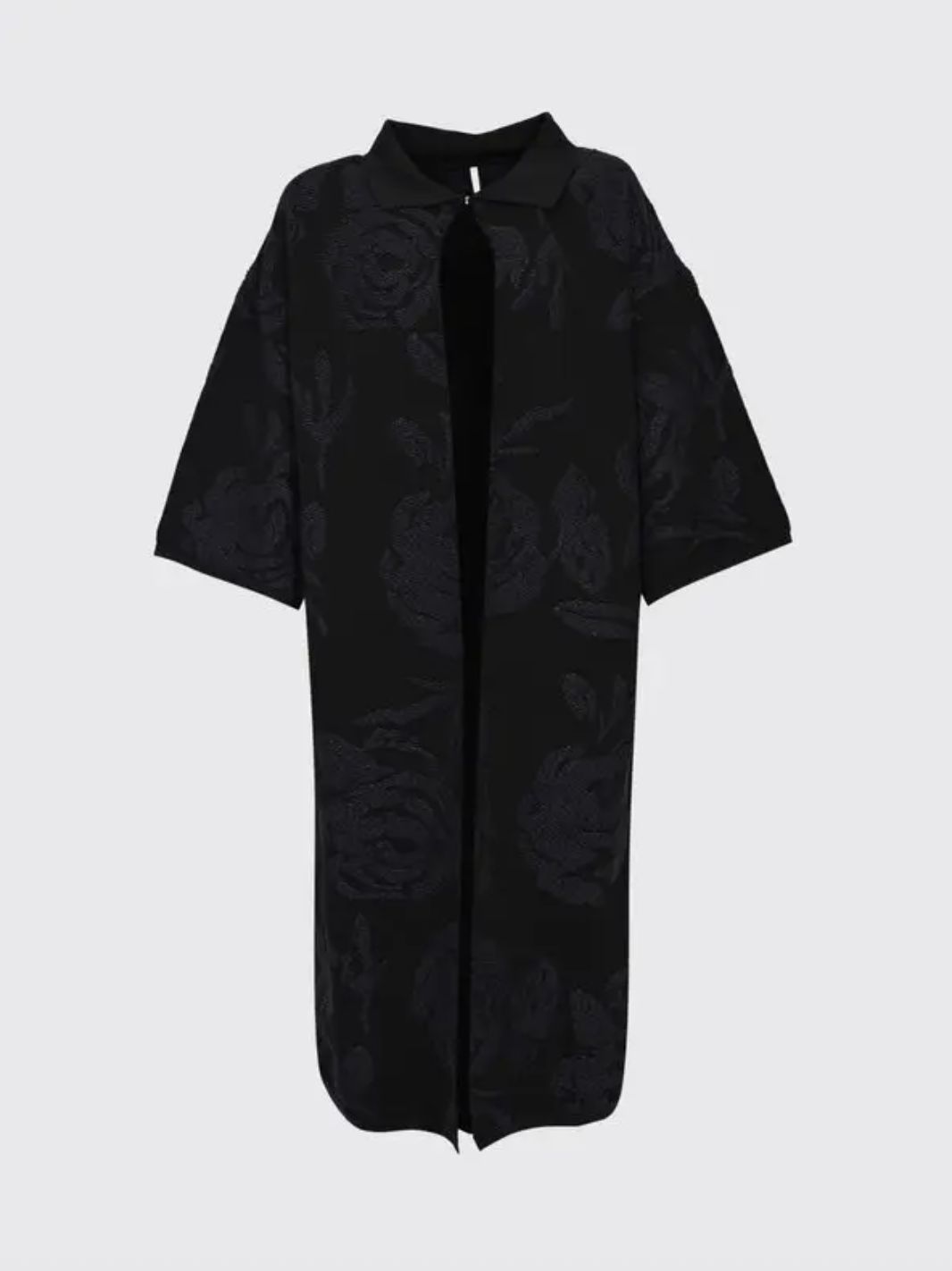 Liviana Conti Flower Applique Coat