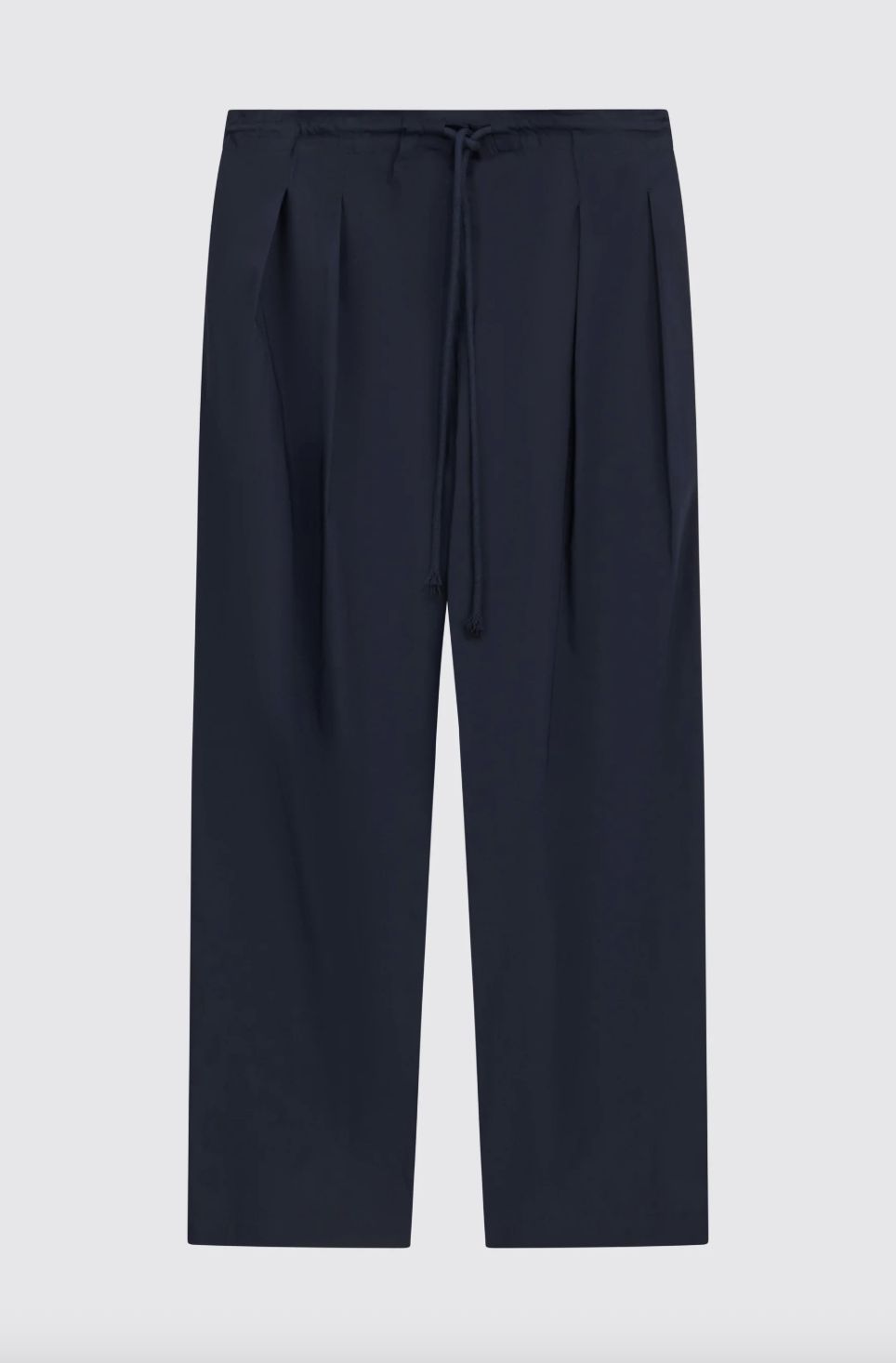 Liviana Conti Cotton Trouser Navy